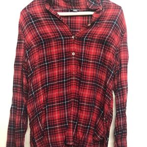 AERIE PLAID PULLOVER!!
